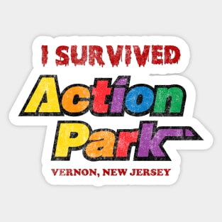 I Survived Action Park Sticker